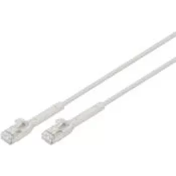 DIGITUS CAT 6A F-FTP abwinkelbares komutācijas kabelis, Copper, 0,3 m, pelēka (DK-1632-A-003B)