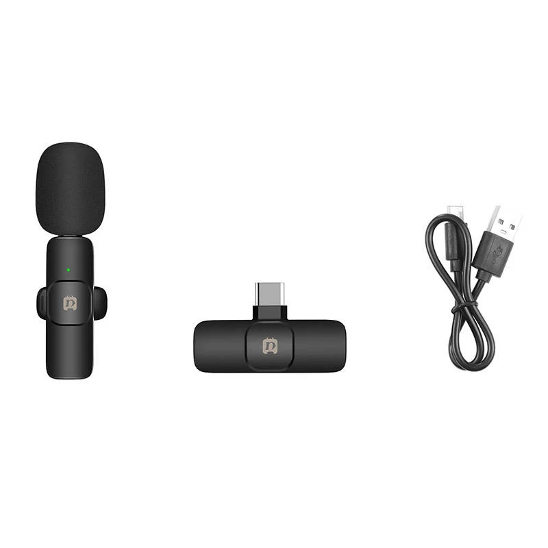 Bezvadu mikrofons Puluz PU3151B Lavalier Type C