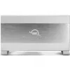 HDD korpuss OWC Mercury Elite Pro Dual balts 2× 3,5 collu SATA diskdziņiem, RAID 0/1/SPAN, USB Type‑B