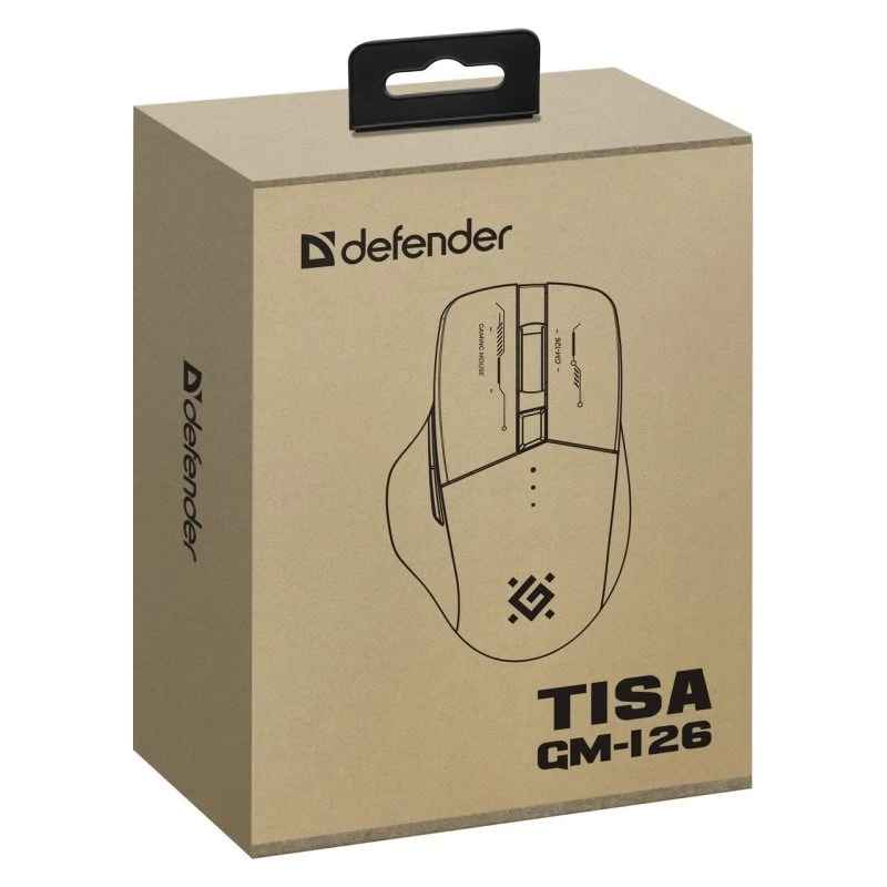 pele DEFENDER GM-126 TISA RF+BT OPTIC 1600dpi 6P BALTA