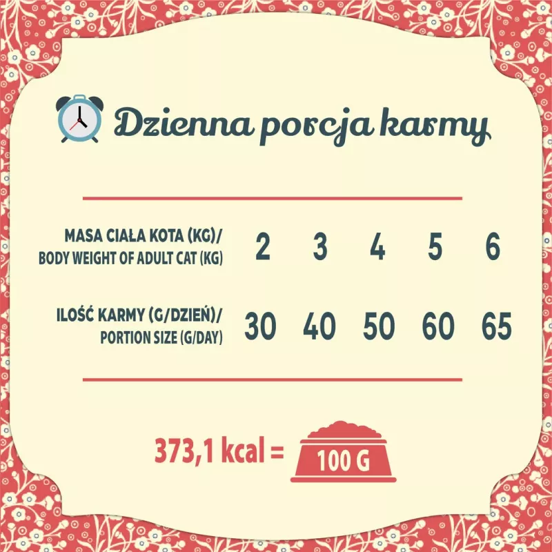 FOLK Greater Polandas stila pīle ar āboliem, paipalām un siļķi - sausā kaķu barība - 7 kg