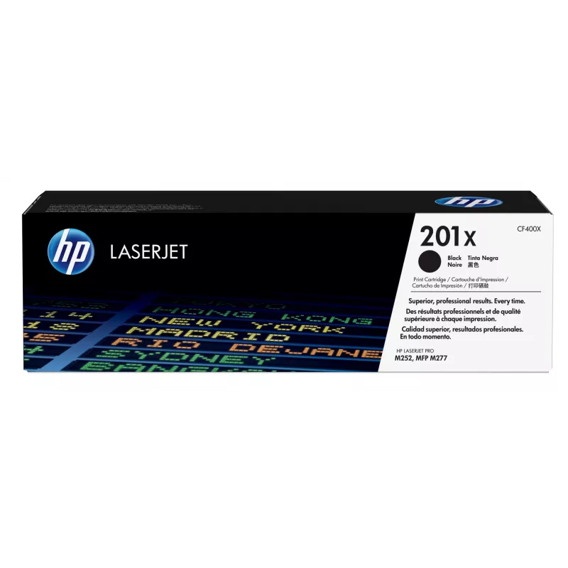 HP 201X High Yield Black Original LaserJet Tonera kasetne, 2800 lapas, Melna, 1 gab.