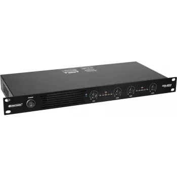 4 kanālu D klases pastiprinātājs Omnitronic XDA-1204 1200 W RMS