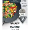 Wok panna Salter BW12267EU7 28 cm, nepiedegoša, piemērota indukcijai