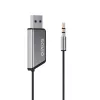 Savio TR-16 raidītāja AUX adapteris ar brīvroku funkciju, Bluetooth 5.3, Google Assistant/Siri