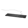 Vadu pilna izmēra tastatūra Dell KB216 — QWERTY ziemeļvalstu izkārtojums, melna, USB