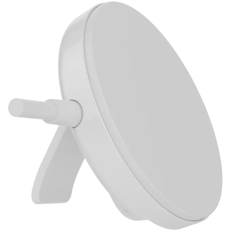 Bezvadu lādētājs CANYON WS-105 15W Qi2 balts – 15W bezvadu uzlāde, saderīgs ar Qi2