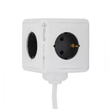 Strāvas sadalītājs Tellur Power Cube Extended 4 kontaktligzdas 2 USB porti