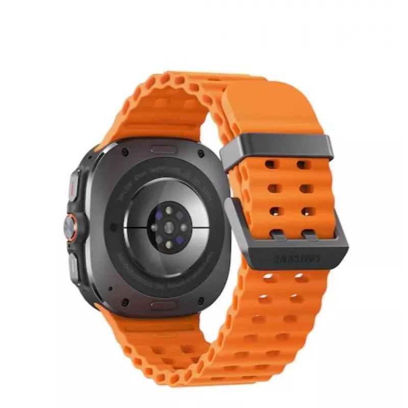 Samsung Galaxy Watch Ultra 3,81 cm (1,5 collu) AMOLED 47 mm Digitāls 480 x 480 pikseļi Skārienekrāns 4G Pelēks, Titāns Wi-Fi GPS (satelīts)