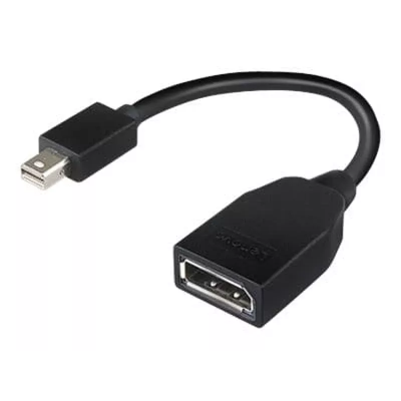 Lenovo 4X90L13971 DisplayPort kabelis Mini DisplayPort Melns
