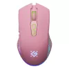 Bezvadu spēļu pele DEFENDER P ANDORA PINK interfeiss