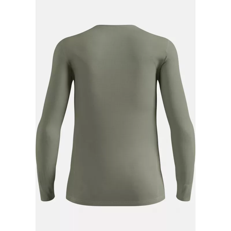 ODLO BL TOP apkalpes kakla g/p ACTIVE WARM garām piedurknēm termoveļa, M izmērs, pelēka
