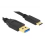 Kabelis DeLOCK SuperSpeed USB (USB 3.2 Gen 2) Type-A uz Type-C 2 m