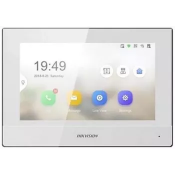 Hikvision DS-KH6320-WTE1-W video durvju ieejas sistēma 17.8 cm (7) Balta