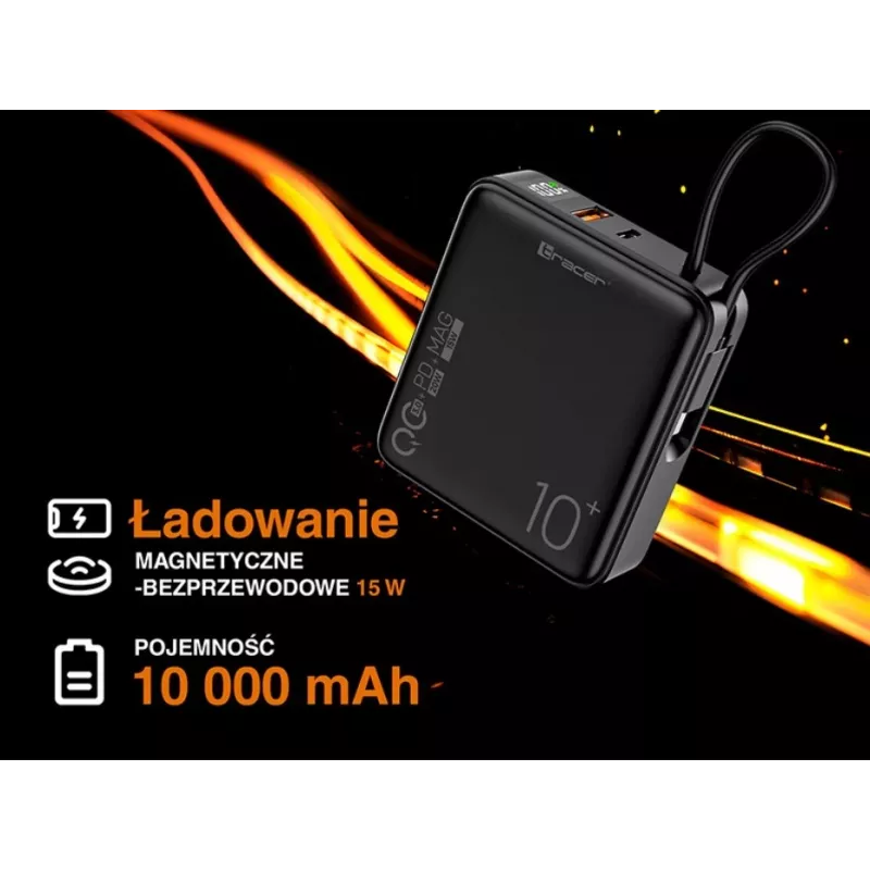Portable Charger Tracer Scout 10000 mAh MAG+PD+QC