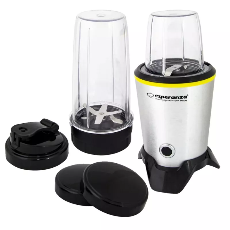 Esperanza EKM028 blenderis galda blenderis 1000 W melns, nerūsējošais tērauds