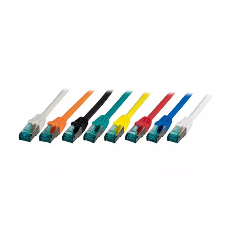 EFB-Elektronik RJ45 komutācijas kabelis Cat.6A S/FTP LSZH pelēks 2m Ražotājs: EFB Elektronik (MK6001.2G)