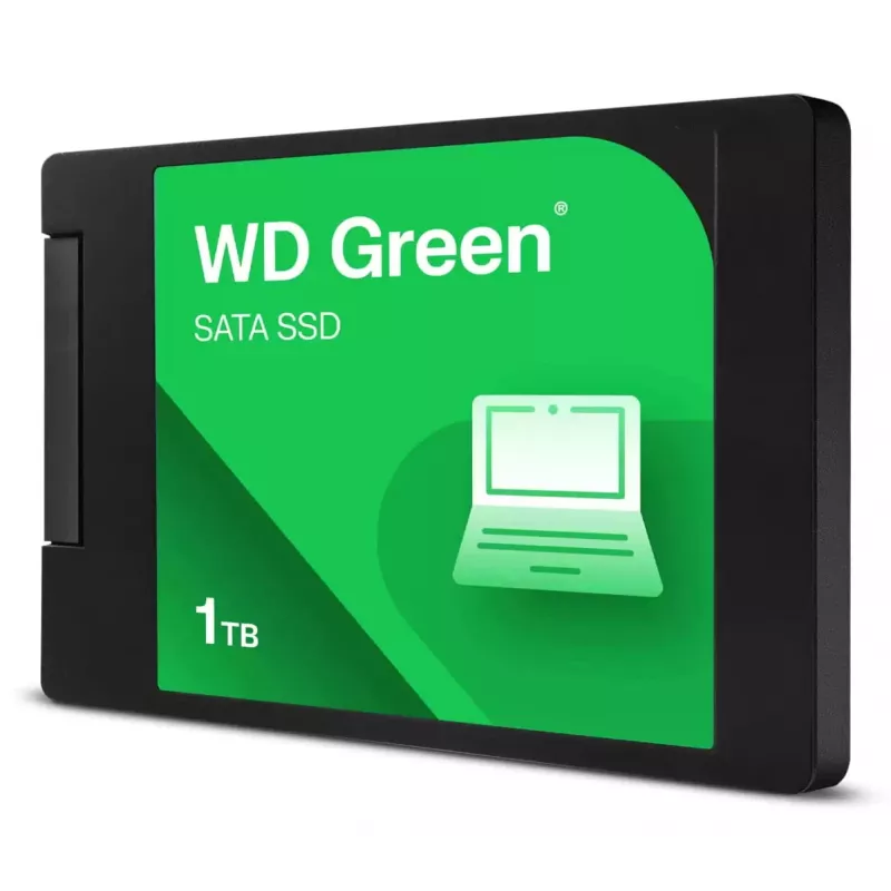 WD zaļa 2.5 2TB SATA III SSD WDS200T5G0A