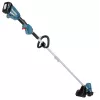 Makita DUR192LRT1, zāles trimmeris, J-veida rokturis, 6000 apgr./min, melns, tirkīza, 30 cm, 87,8 dB