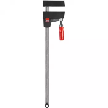 Stieņa skava Bessey UniKlamp UK100, 1000 mm garums, 80 mm rīkles dziļums, melna/sarkana