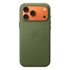 Vāciņš Apple iPhone 17 Pro Max TechWoven Case ar MagSafe zaļš
