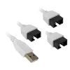 USB centrmezgls Lian Li PW-U2TPAW Type A Male 1 pret 3 IDC 9 pin
