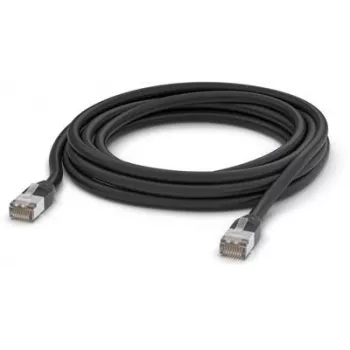 Tīkla kabelis Ubiquiti UACC-CABLE-PATCH-OUTDOOR-5M-BK RJ-45 Cat5e 5m Melns
