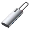 USB-C centrmezgls Tellur TLL321061 ar PD 3.0 100W, HDMI izeju un 3× USB 3.0 portiem
