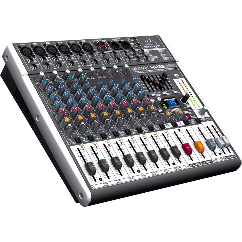 Behringer X1222USB audio mikseris 4 kanāli