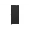 Rack cabinet 19 inch LANBERG FF01-8247-12BL, 47U, 800x1200 mm, stikla priekšdurvis
