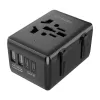 Ceļojumu adapteris BlitzWolf BW-TA1 4-in-1 ar 2× USB PD 20W pieslēgvietām