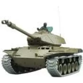 Amewi 23045 RC militārā sauszemes transportlīdzekļa modelis radio vadāms RC tanks Elektromotors 1:16 (23045)