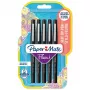 Flomāsteri Papermate Flair Oriģināls Medium Melns 5 gab.