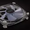 LAMPTRON Icecloud+ ARGB 120mm trīskāršais PWM ventilatoru komplekts - melns