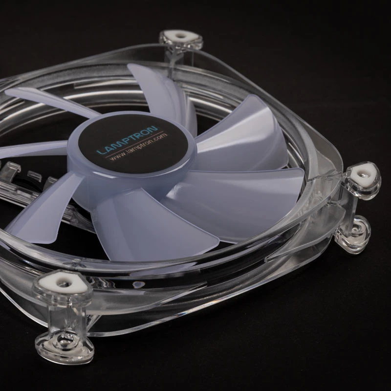 LAMPTRON Icecloud+ ARGB 120mm trīskāršais PWM ventilatoru komplekts - melns
