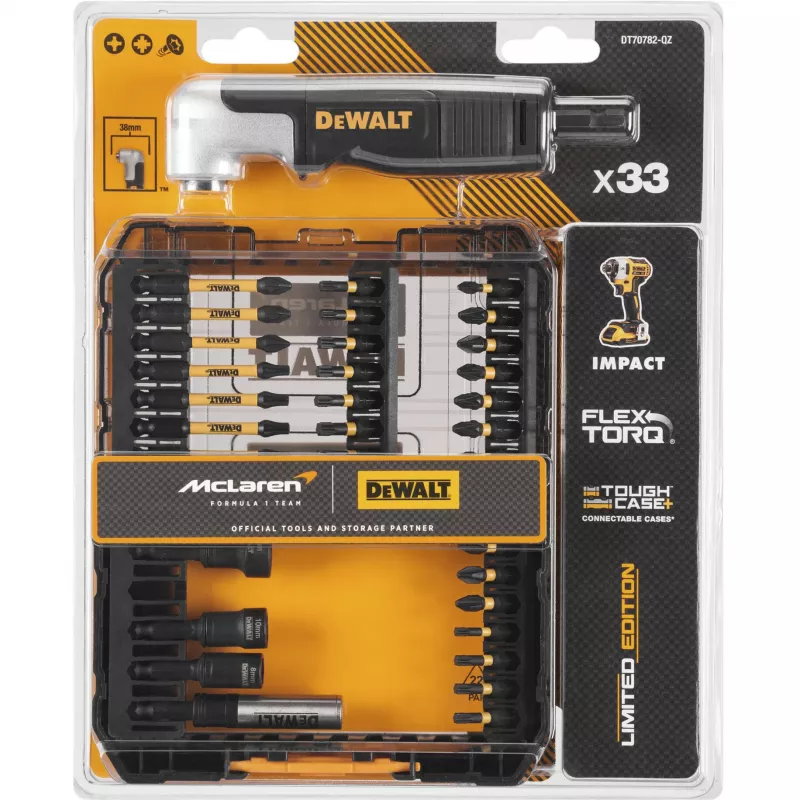 Urbju komplekts DeWalt DT70782-QZ — 10 gab. HSS spirālurbji