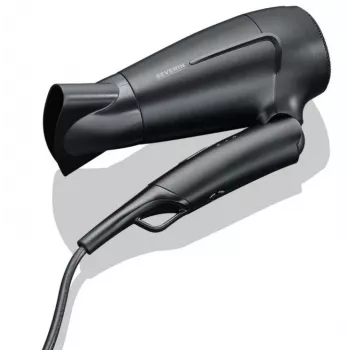 Severin HT 0159 ceļojumu matu žāvētājs, 1600 W, saliecams rokturis, melns