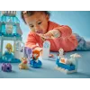 Būvniecības rotaļlieta LEGO DUPLO 10455 Disney Annas un Elsas ledus pils ballīte — DUPLO komplekts, 54 detaļas, 4 minifigūras, vecumam 2+