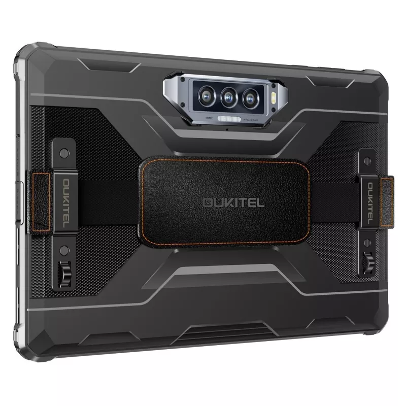 Oukitel RT8 6/256GB Melns izturīgs planšetdators ar 20000 mAh akumulatoru bez lādētāja