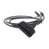 Akasa Flexstor eSATA kabelis 6,40 cm (2.5) - SATA-HDD un -SSD (AK-CBSA03-80BK)