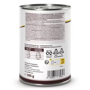WOLFSBLUT VetLine Gastrointestinal Duck - mitrā suņu barība - 395g