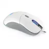 ENDORFY GEM Plus Onyx Balts pele Spēlēm Labās rokas USB Type-C Optiskā 19000 DPI