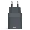 Hama 00086442 mobilās ierīces lādētājs Viedtālrunis Pelēks AC Ātrā uzlāde Iekštelpu