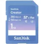 SanDisk Creator SD UHS-II atmiņas karte, 1TB, zila, SDSDXEP-1T00-GNCIS