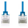 komutācijas kabelis CAT6 U-UTP plāns — DIGITUS, 3 m, melns