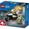LEGO City Policijas motocikla pakaļdzīšanās komplekts 60455 — 65 detaļas, 2 minifigūras, vecumam 4+