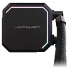 Universāls šķidruma dzesētājs LC-Power LC-CC-240-B 12 cm Melns