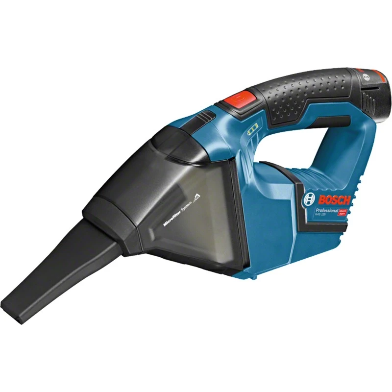 Bosch GAS 10,8 V-LI rokas putekļsūcējs Zils Bez putekļu maisiņa