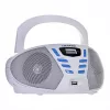 Blaupunkt BB7-WH pārnēsājama stereo sistēma Digitālā 2.4 W FM Pelēka MP3 atskaņošana
