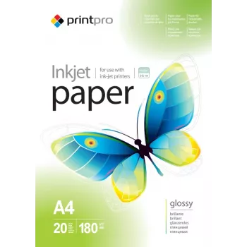 Fotopapīrs ColorWay PrintPro PGE180020A4 180 g/m², A4, 20 loksnes